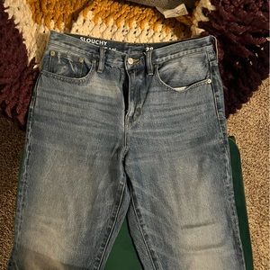 JCrew slouchy boyfriend jeans